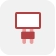 Television on Legs Icon