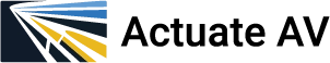 Actuate Logo with Text, with redirection to Home Page